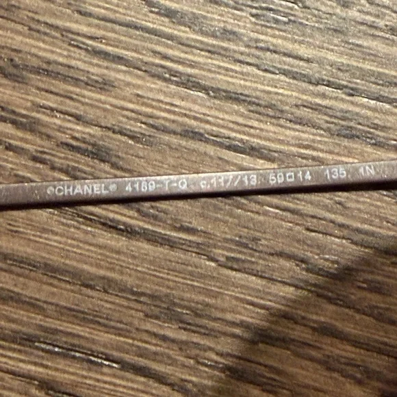 CHANEL Pilot Sunglasses with Pink Hue Lenses - Picture 6 of 6